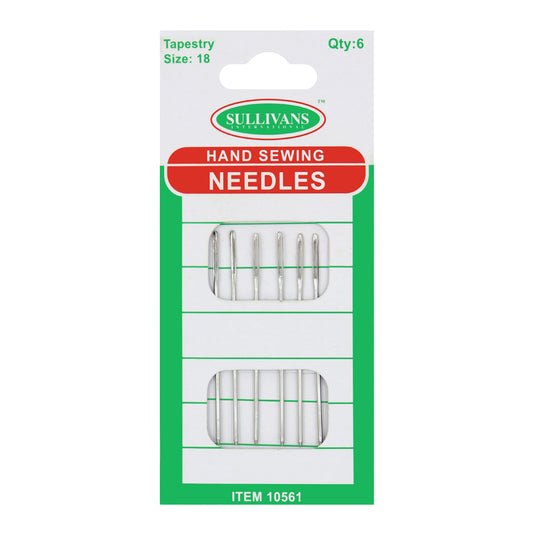 Sullivans - Sewing needles - Tapestry - Size 18