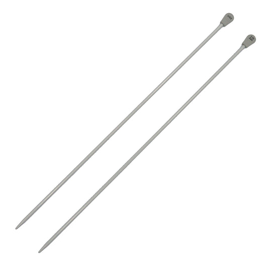 Knitting Needles - Metal - Straights - 25cm