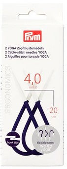 Cable needles - Yoga 4mm - Prym