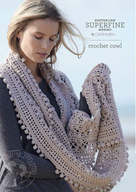 Cleckheaton - Crochet Pattern - Crochet Cowl - 2427