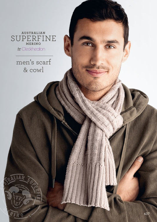 Patterns - Accessories - Men's Scarf and Cowl CL 437