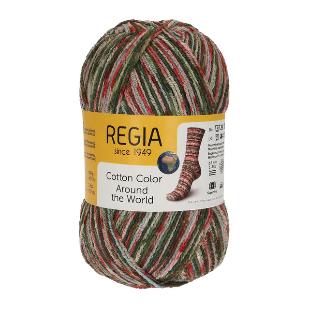 Regia - Sock - Cotton Tutti Frutti Color
