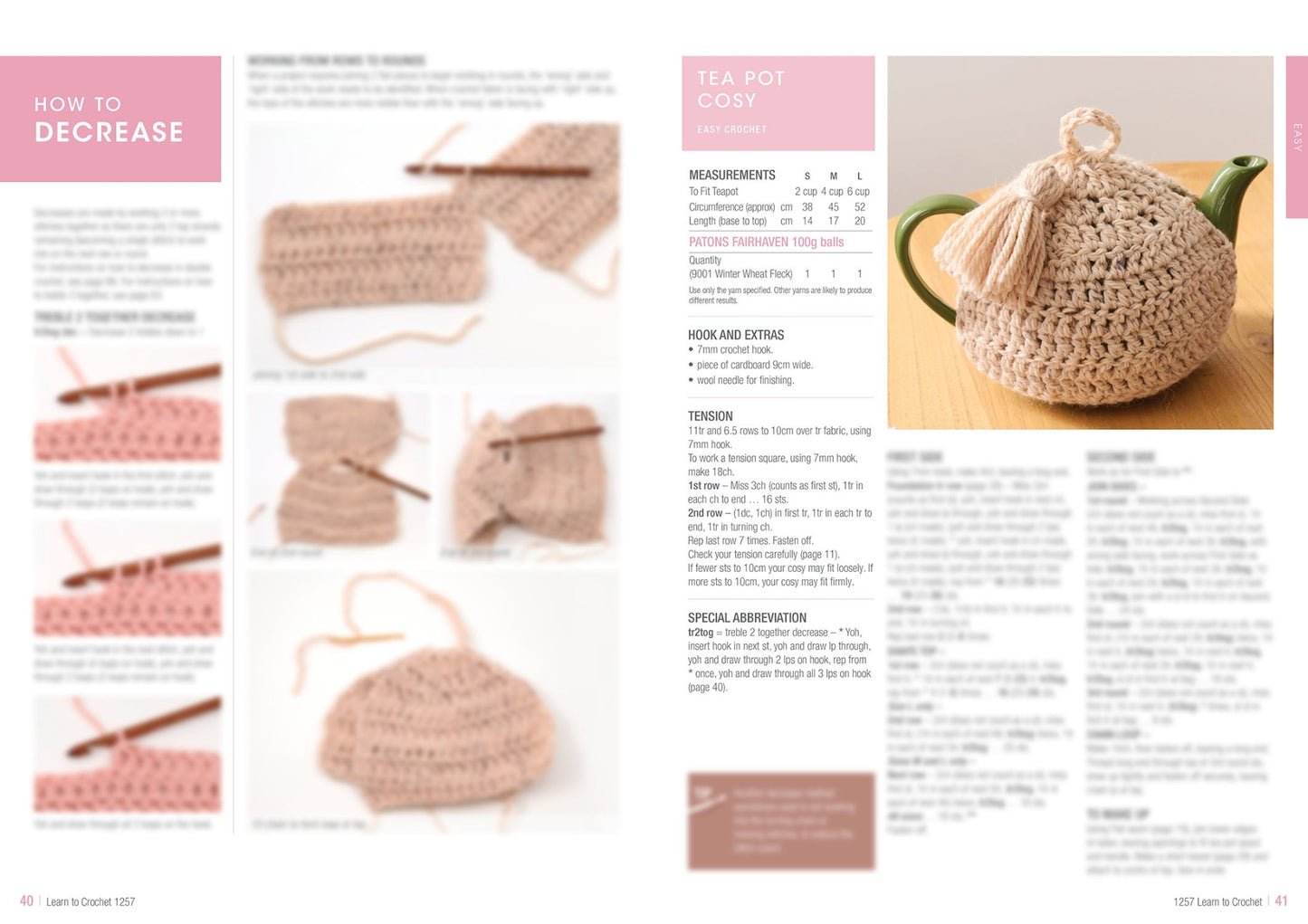 Patons - Book - Learn to crochet 1257
