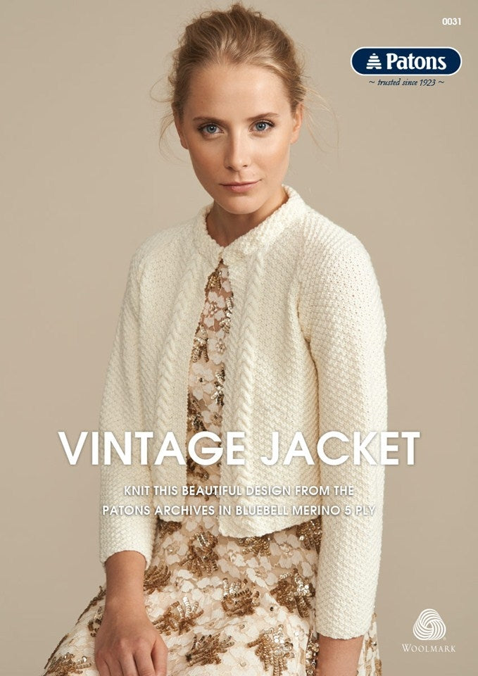 Knit Patterns - Womens - Vintage Jacket 0031