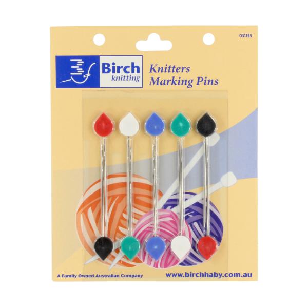 Birch - Knitters Marking Pins - Accessories