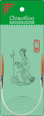 Circular Fixed - 9” 23cm - ChiaoGoo  Bamboo