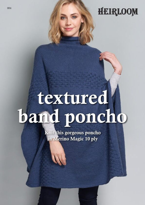 Heirloom - Knit Patterns - Women - Poncho 004
