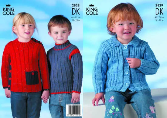Patterns - Children 2y-10y - Jacket & Sweater 2829