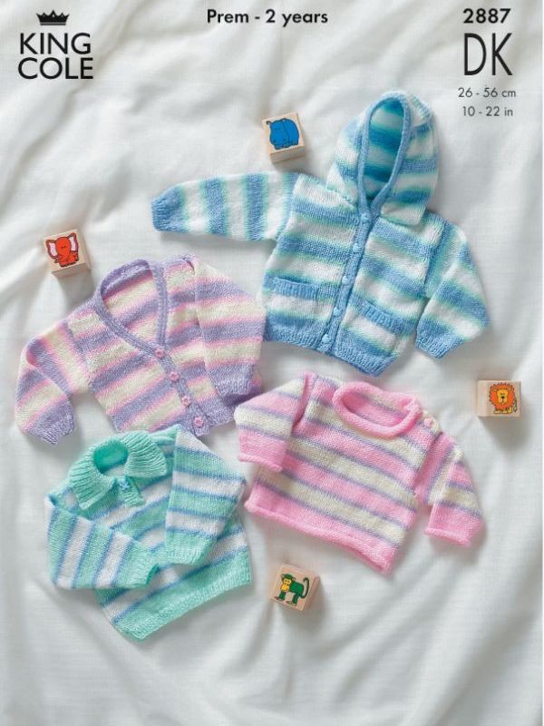 Patterns - Babies 0-24months - Cardigans & Jumpers 2887