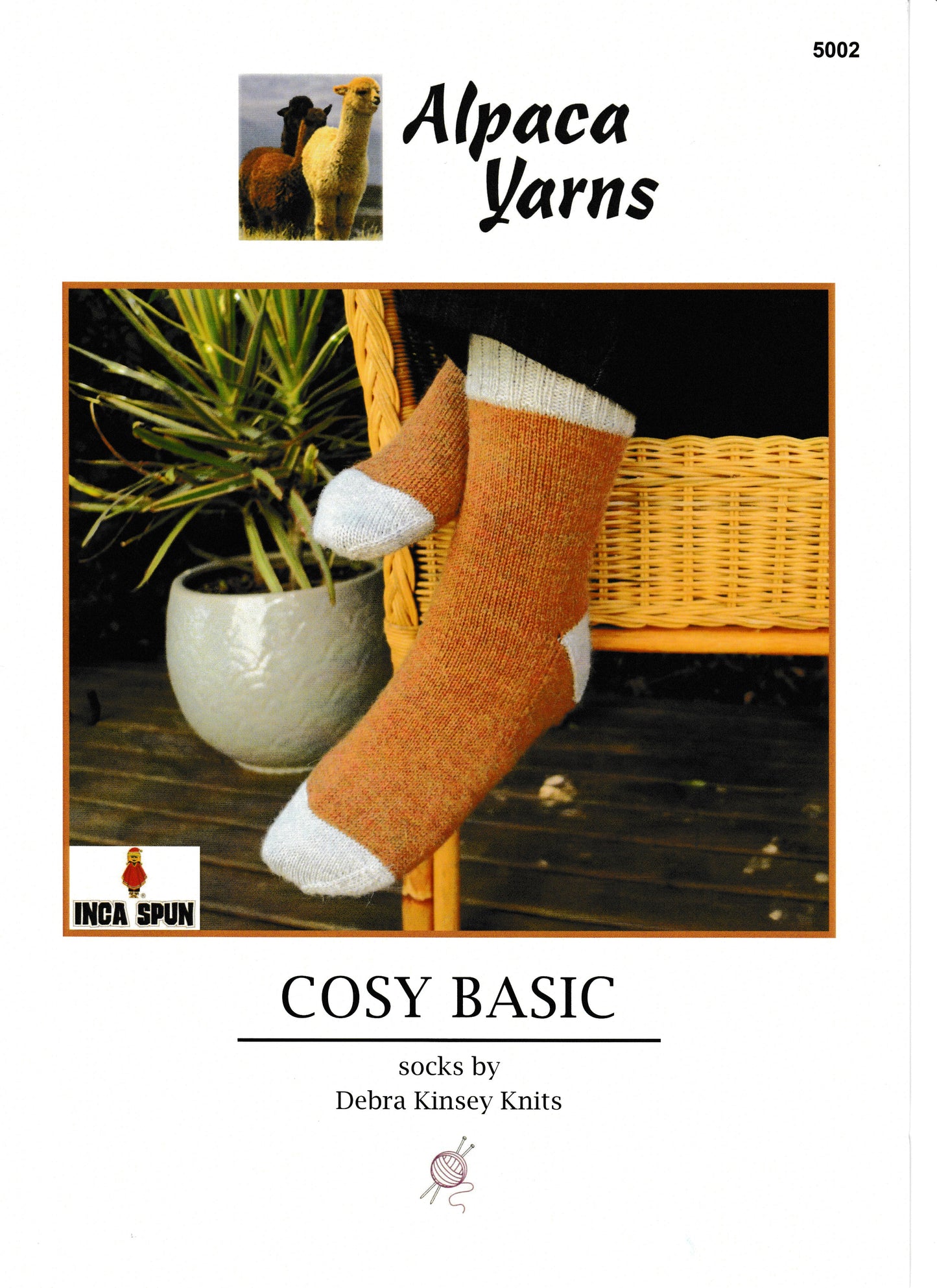 Patterns - Accessories - 5002 Cosy Basic Sock