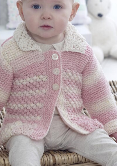 Patterns - Newborn to 2y - Sweater with Hood, Angel Top and Jacket 5158
