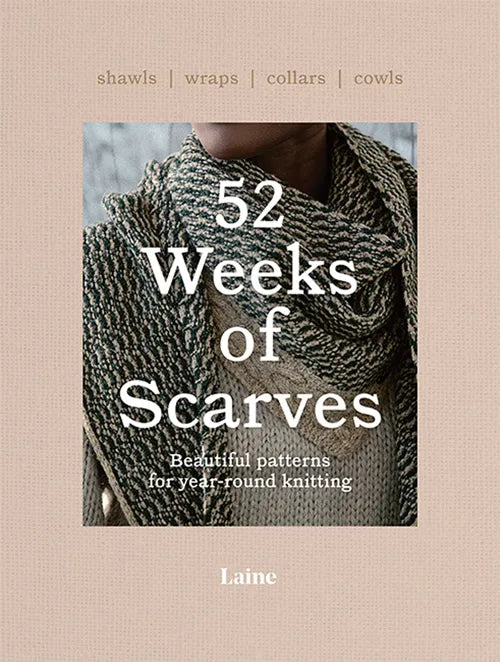 52 Weeks of scarves/shawls - Soft cover book