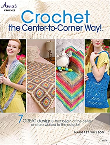 Crochet the centre to corner way