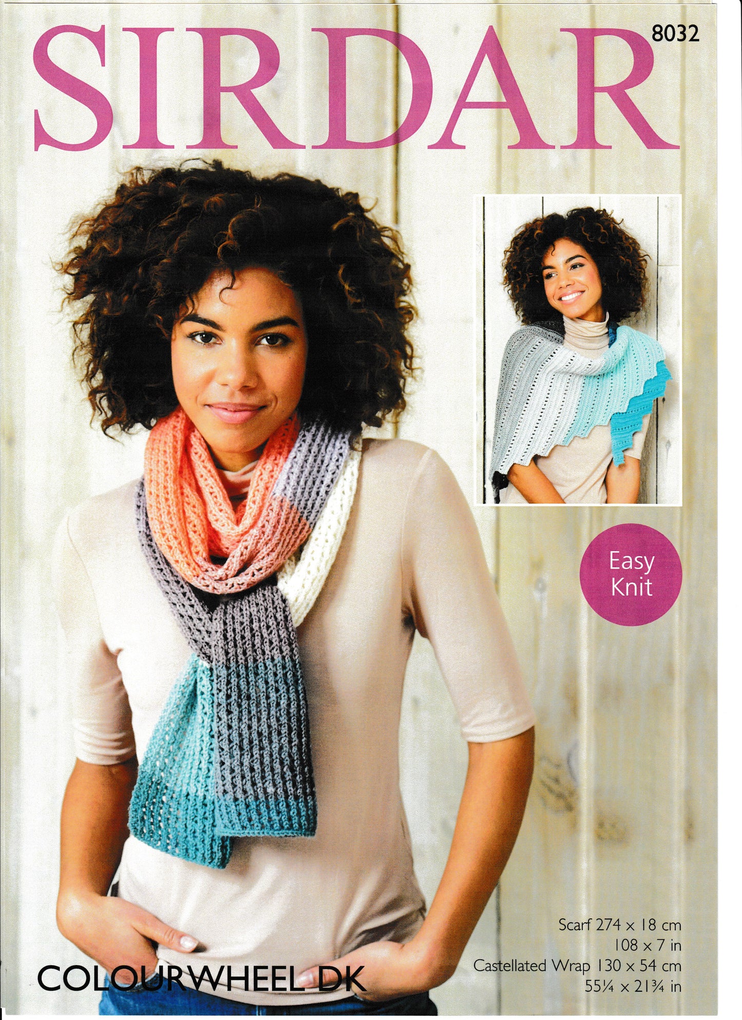 Patterns - Accessories - Scarf and Wrap 8032