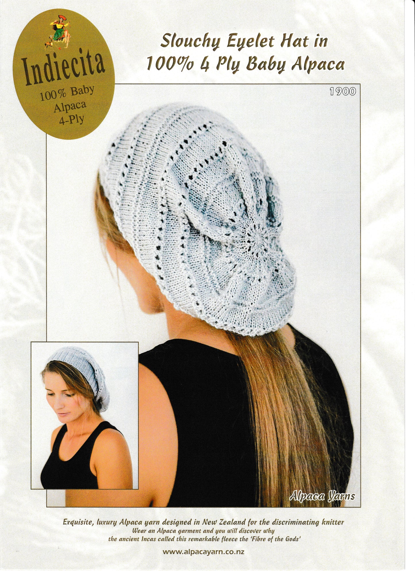 Pattern - Accessories - Slouchy Eyelet Hat