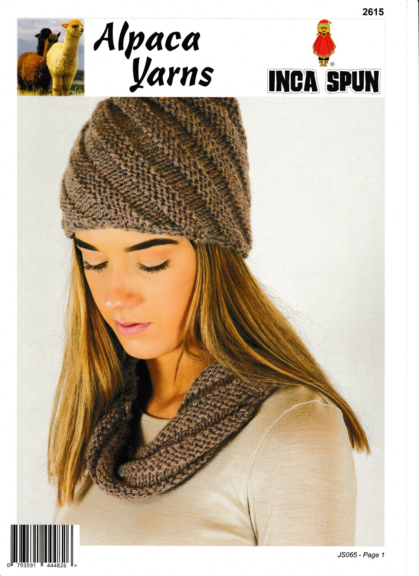 Patterns - Accessories -Swirl Cowl and Hat 2615