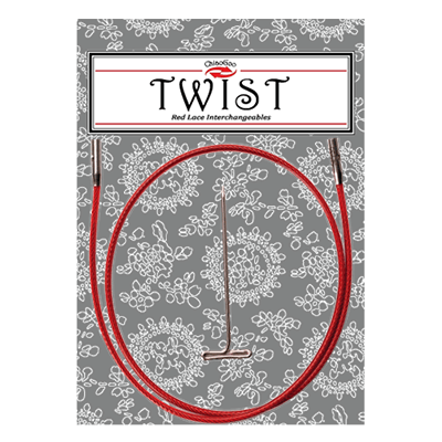 Cables - Small - ChiaoGoo Twist Red