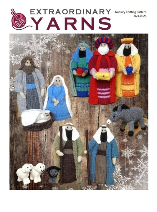Pattern book - Nativity Knitting Pattern - 021.0025