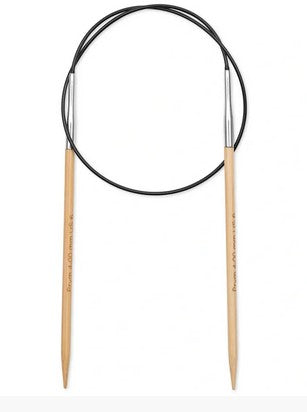 Prym -  Bamboo Fixed Circular - Knitting Needles - 80cm