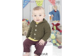 Patterns - Children 2y-10y - Textured Cardigan 4490