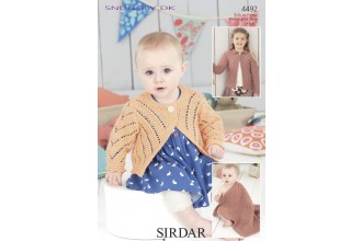 Patterns - Children 2y-10y - Lace cardigan and blanket 4492